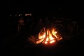 Lagerfeuer an Silvester