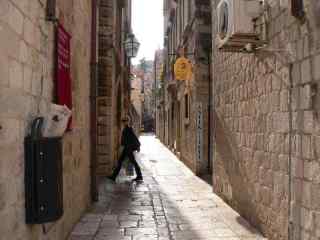 Altstadtgasse in Dubrovnik